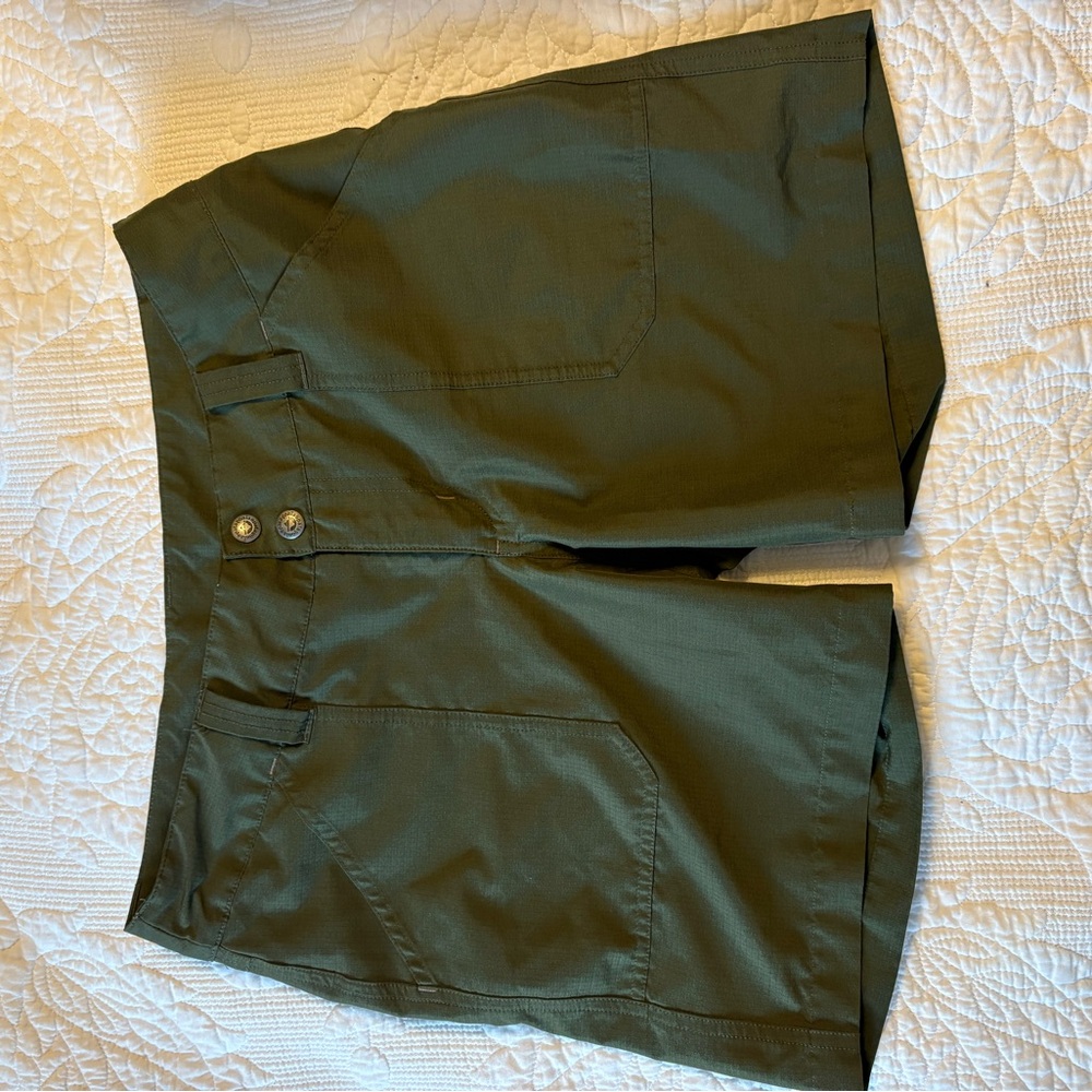 Patagonia Olive Green Athletic Shorts - Picture 2 of 9